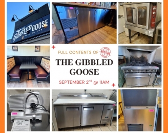 The Gibbled Goose Restaurant Closure Auction